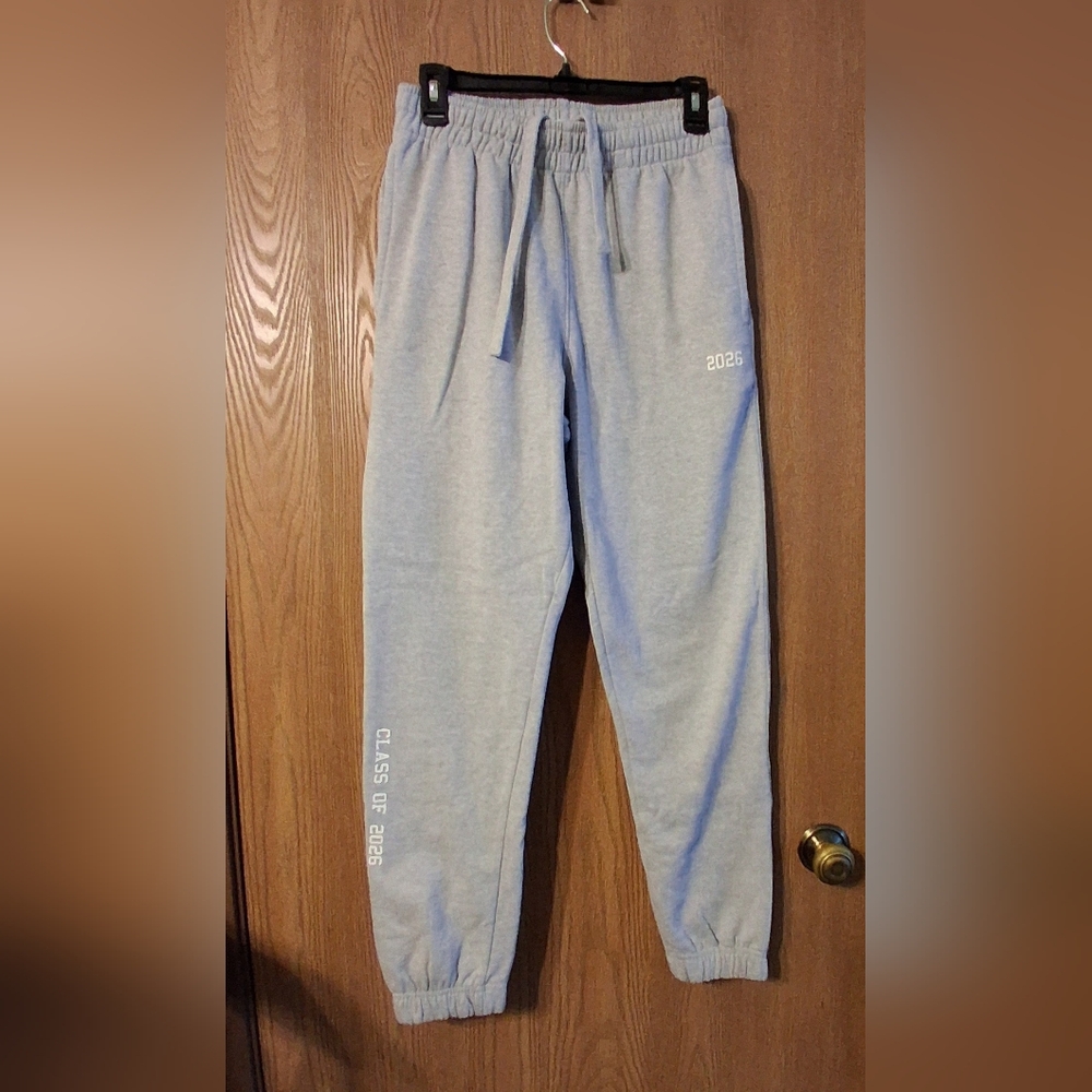 Men's Light Gray Heavyweight 'Class Of 2026' Sweatpants - Jostens